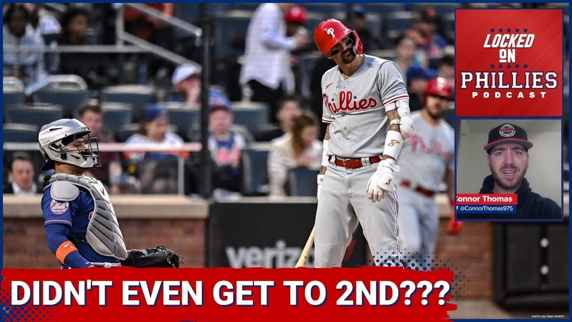 In today's episode, Connor discusses the Philadelphia Phillies' shutout loss to the New York Mets in a game that no Phillies batter even reached 2nd base.