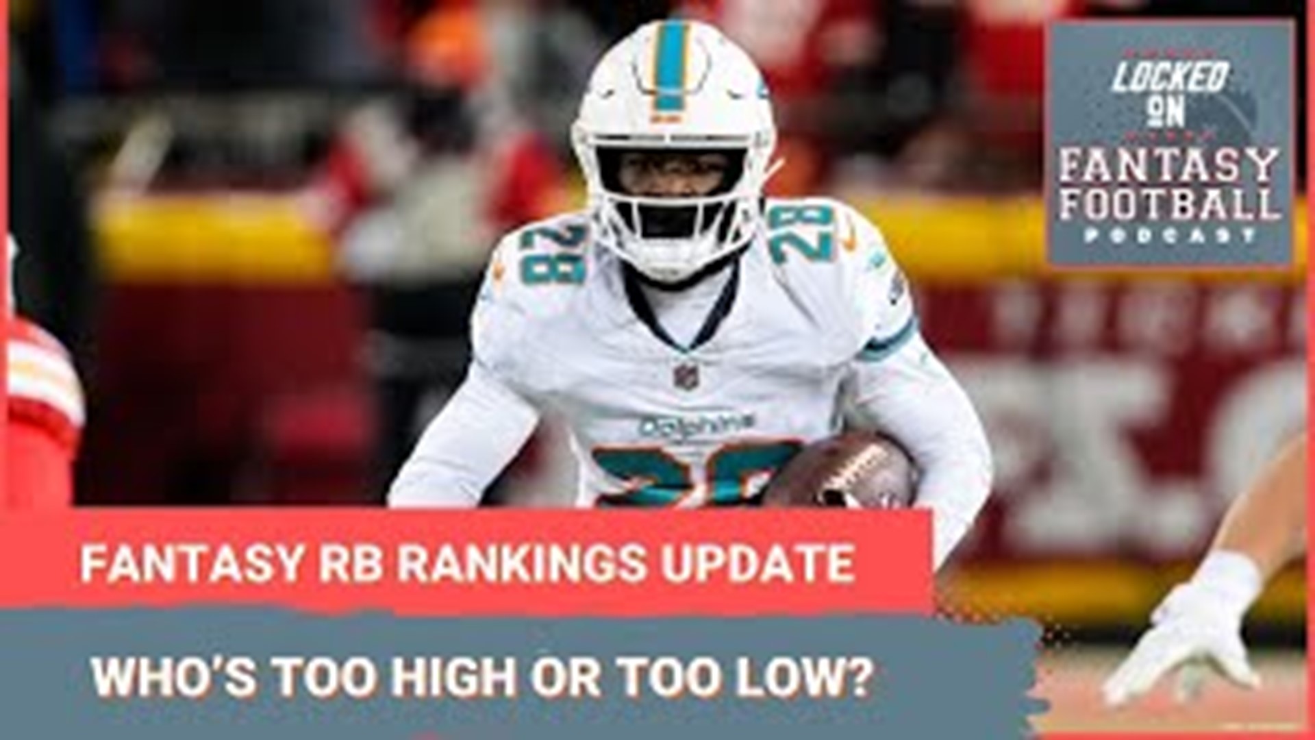 Fantasy football running back rankings update Who's rated too high or