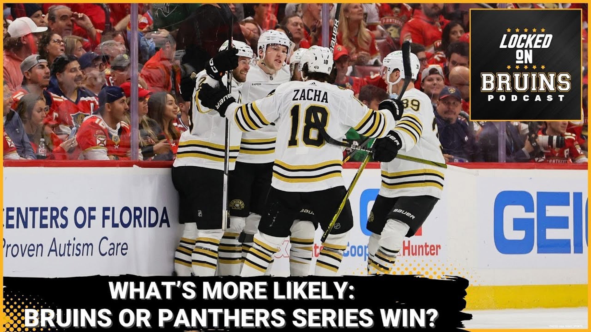 What's more likely after Game 1 - Boston Bruins or Florida Panthers series win>
