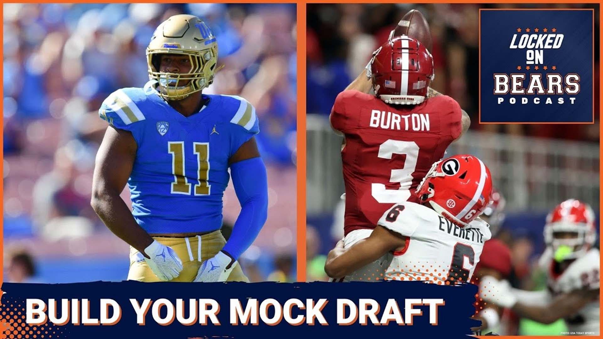 The Chicago Bears only have a few realistic options for the 9th overall pick, which makes it easier to compare different mock draft scenarios side-by-side.