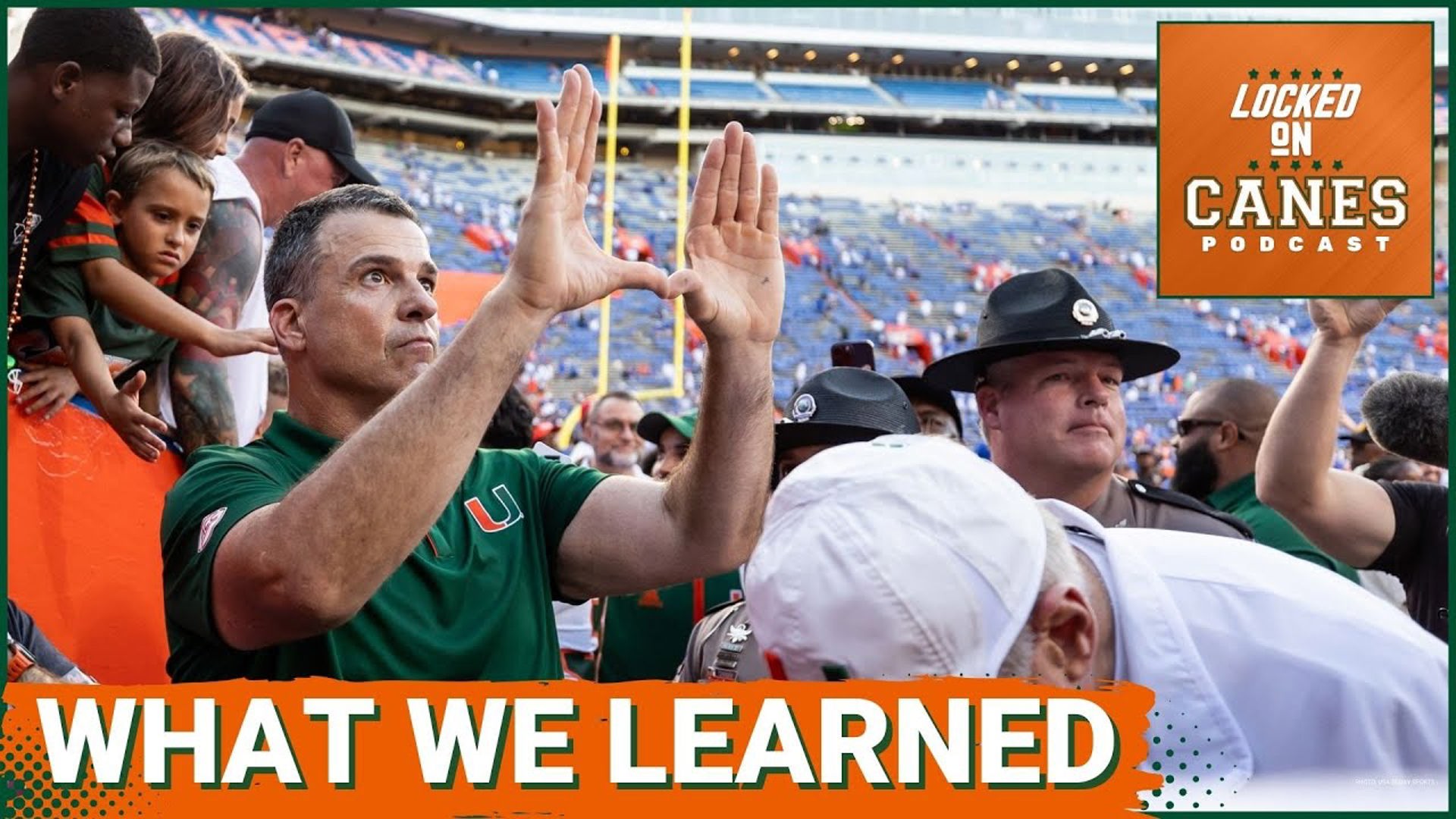 The Miami Hurricanes showed tons of poise in their blowout 41-17 win at the Florida Gators.