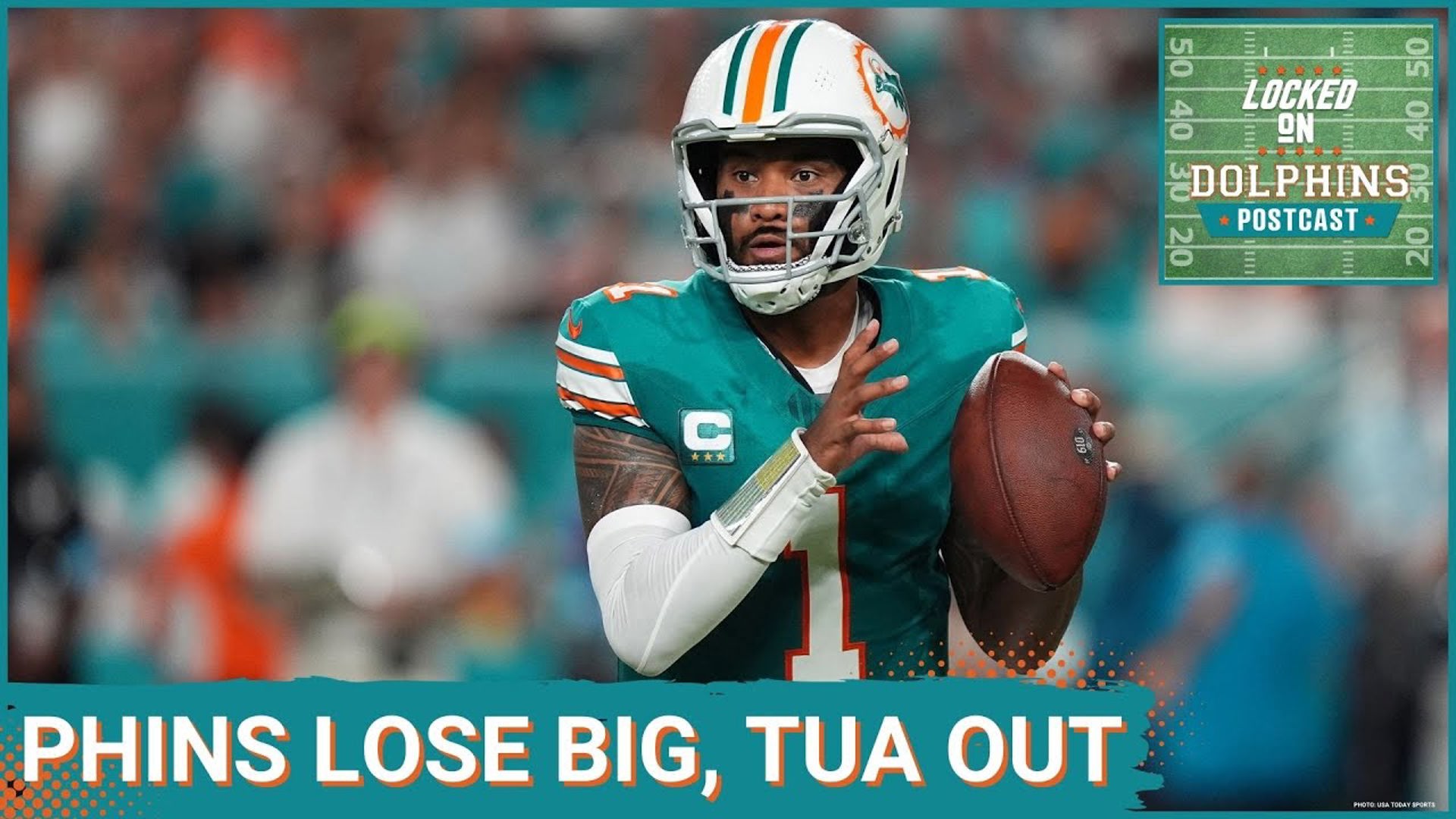 Tua Tagovailoa was knocked out of the game yet another concussion, the and Bills defense scored 24 points off Miami turnovers and a turnover on downs.