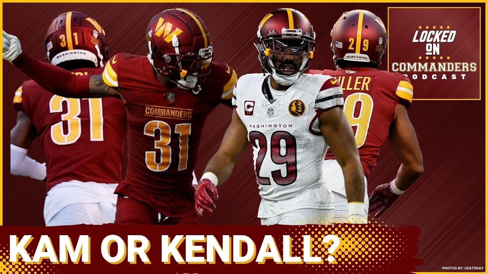 Washington Commanders Free Agents Kendall Fuller and Kamren Curl