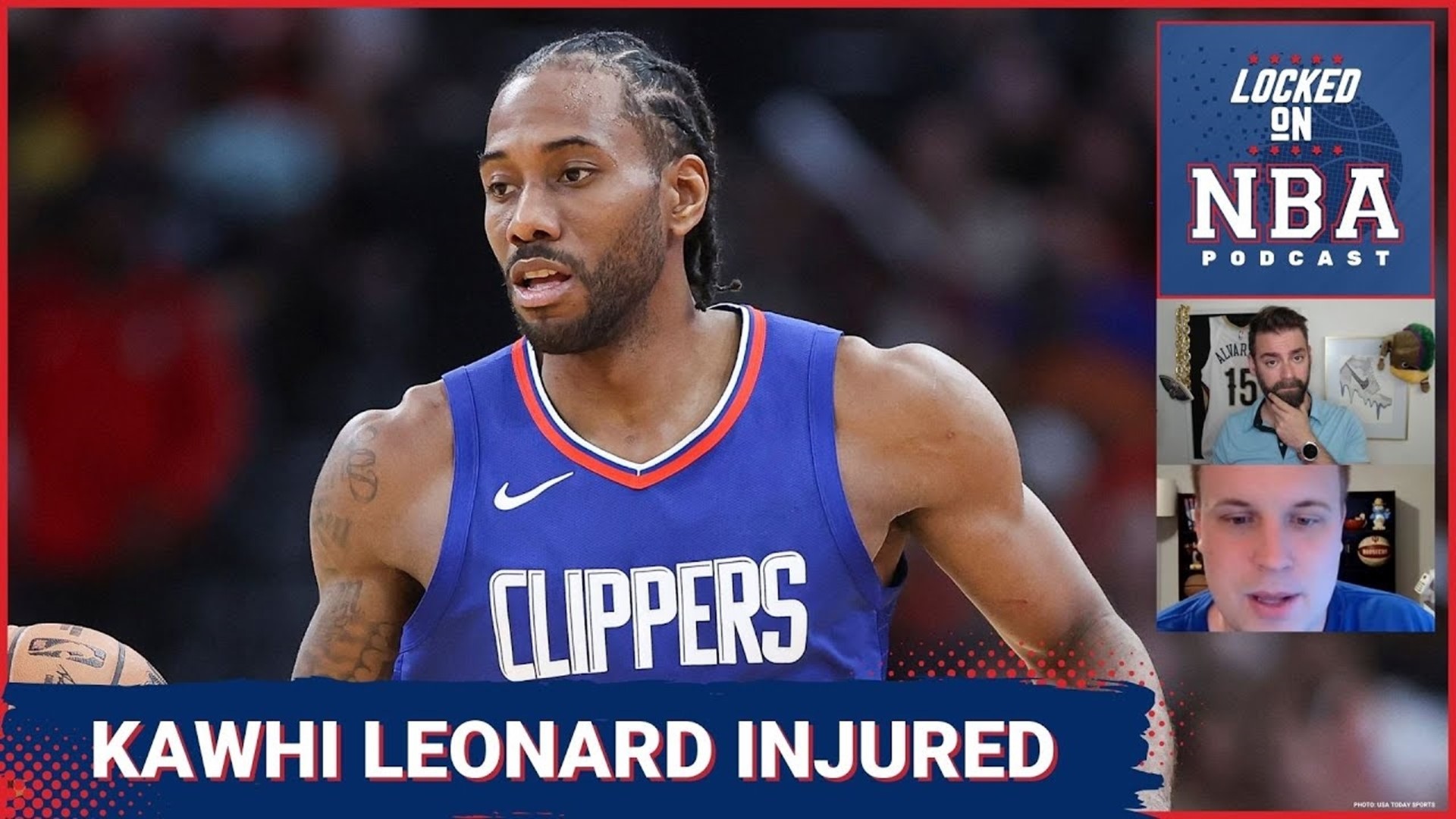 In a massive game with playoff implications the Kawhi Leonard not only left the game but the arena with thoracic (back) spasms.