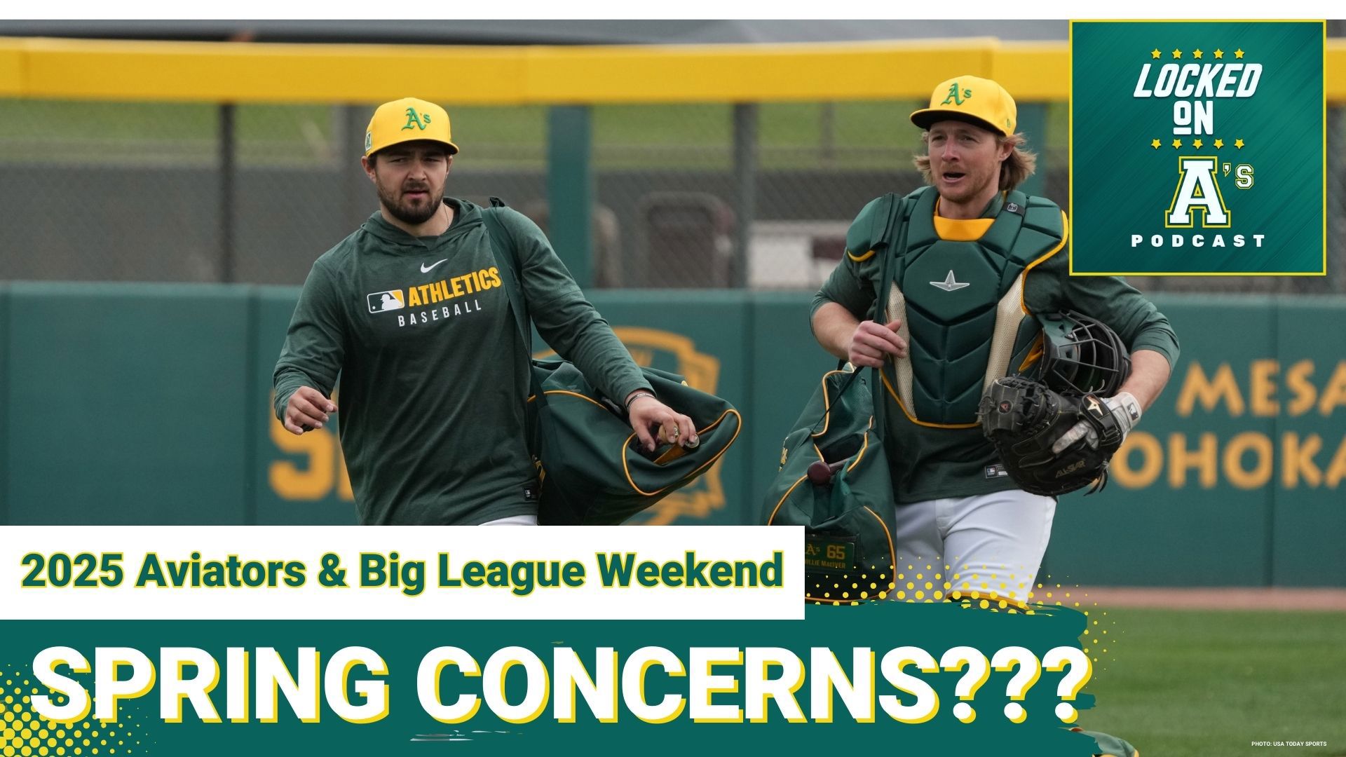 Locked on A's went live today answering questions, talking spring training, Aviators baseball, and Big League Weekend in Las Vegas.