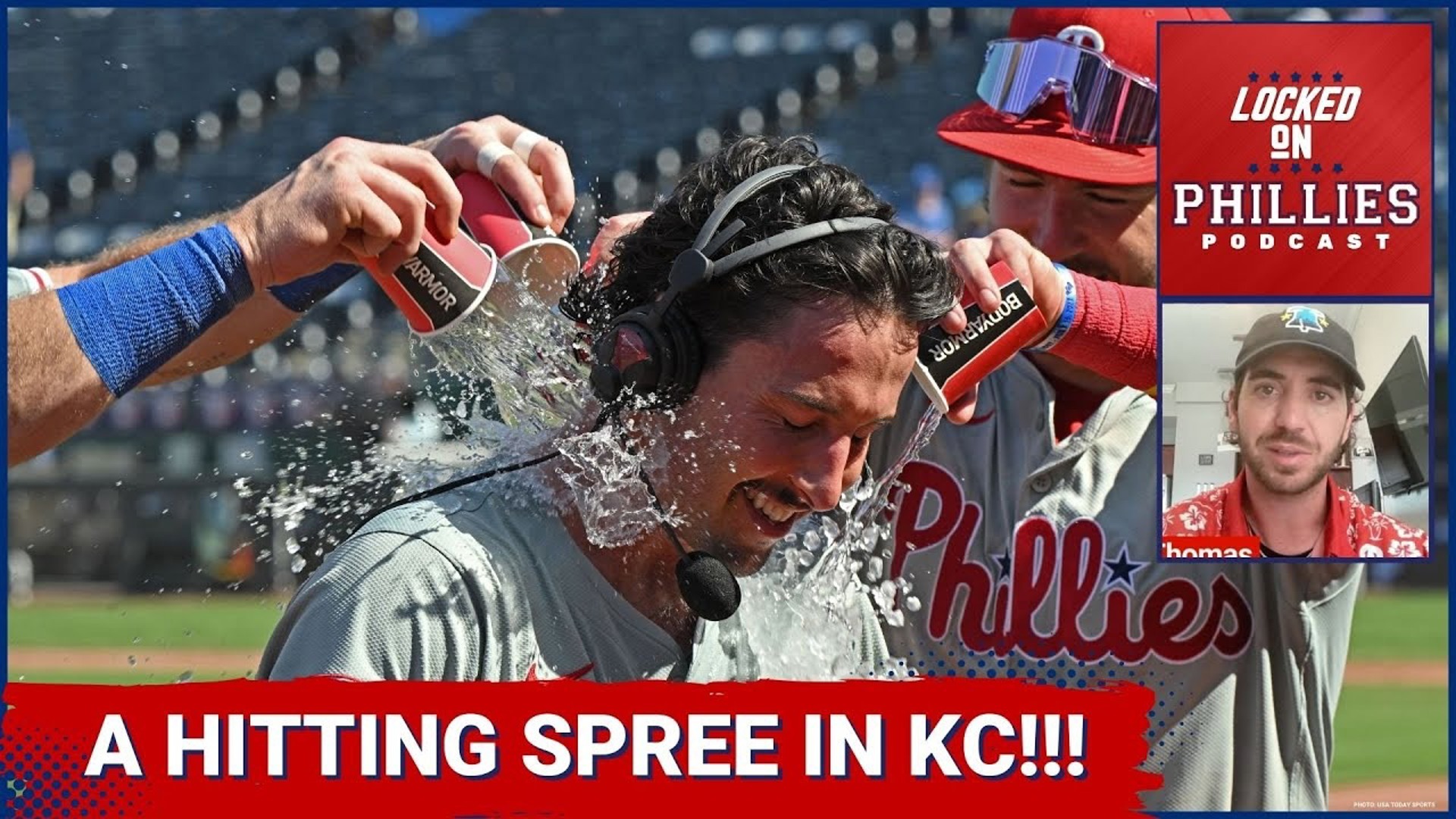 In today's episode, Connor is pumped about the Philadelphia Phillies' series win over the Kansas City Royals.