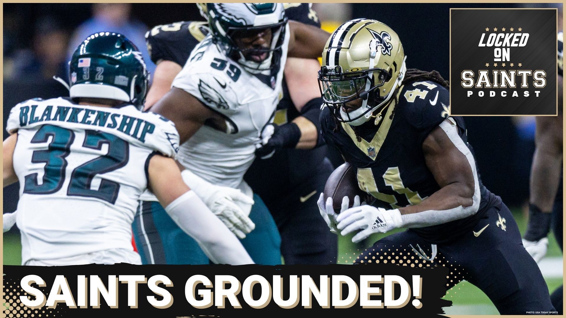 The New Orleans Saints drop a heartbreaker to the Philadelphia Eagles who simply handled them in the run game.