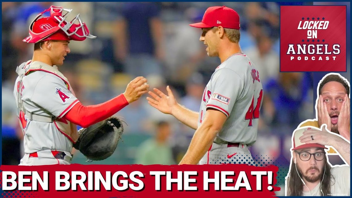 Los angeles angels ben joyce brings the heat in 9 5 win over royals