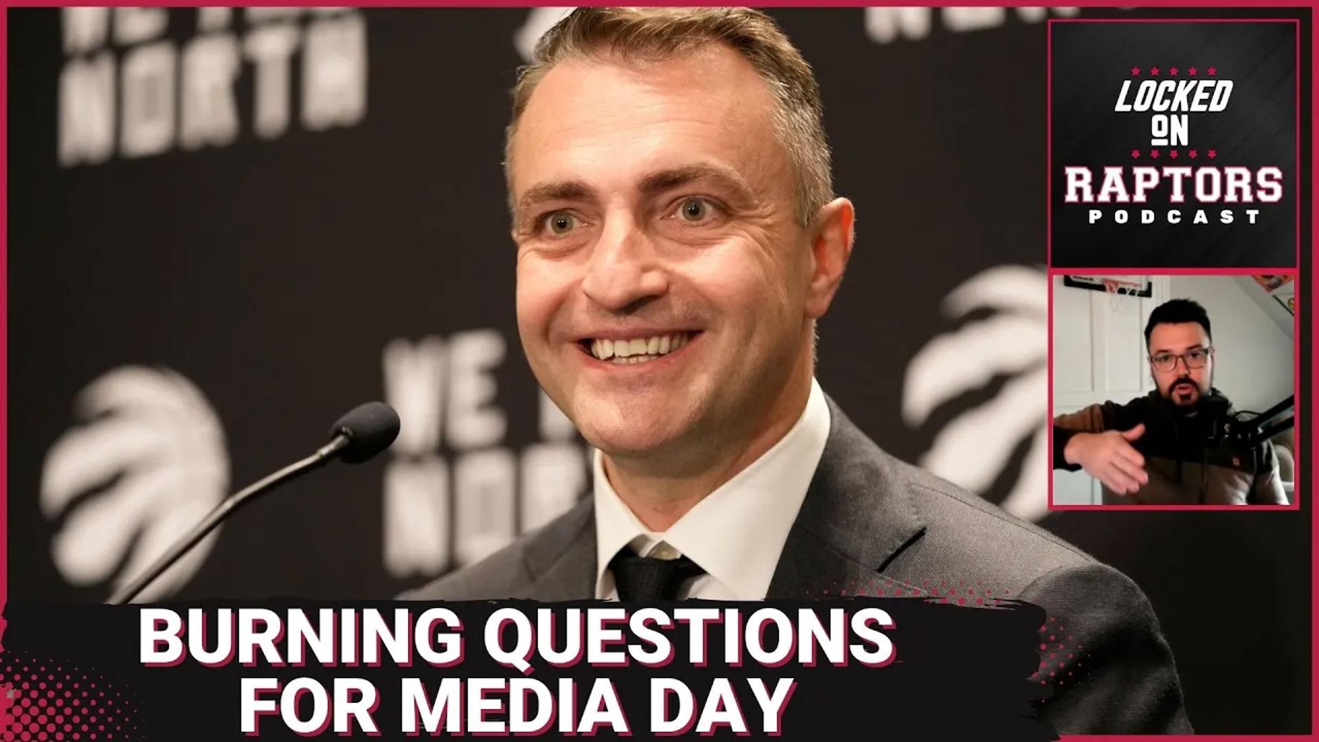 The Toronto Raptors will open up training camp next week, with media day being hosted on Monday