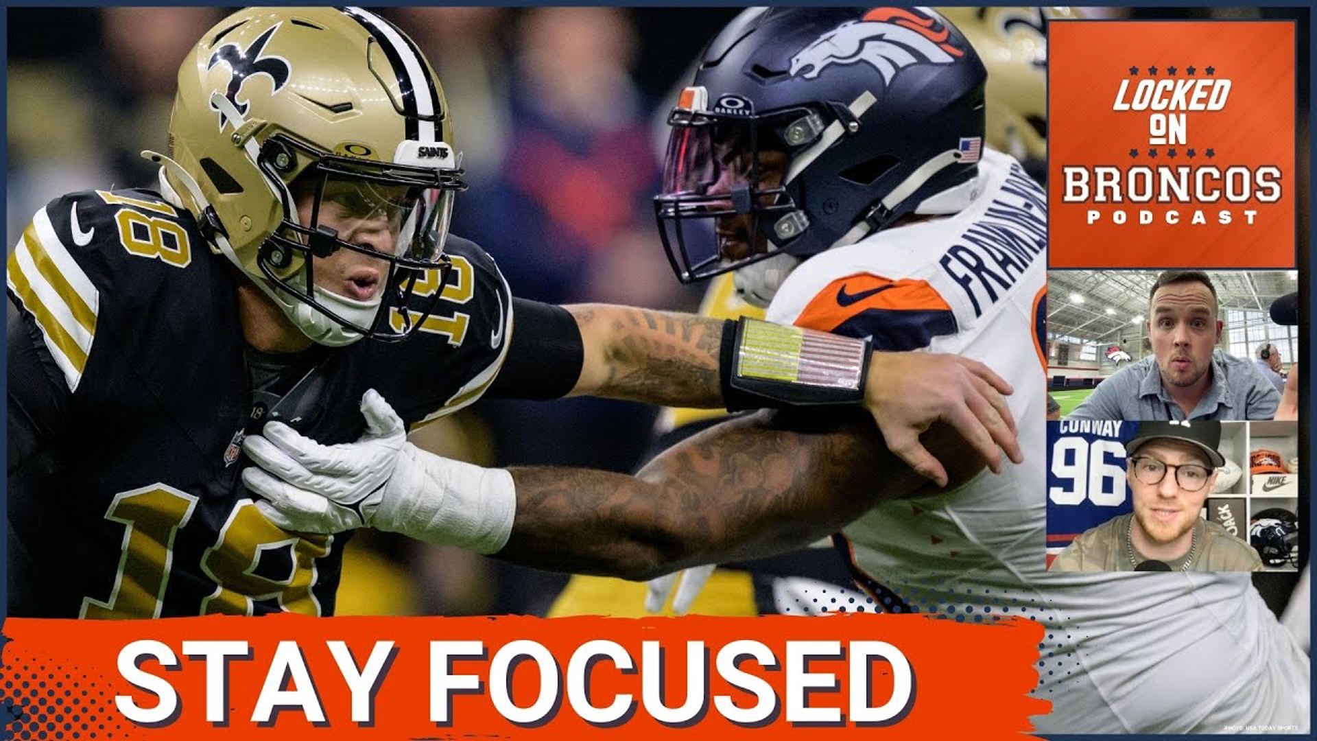 The Denver Broncos are focused on the opponent of the week and not finding themselves looking to far ahead.