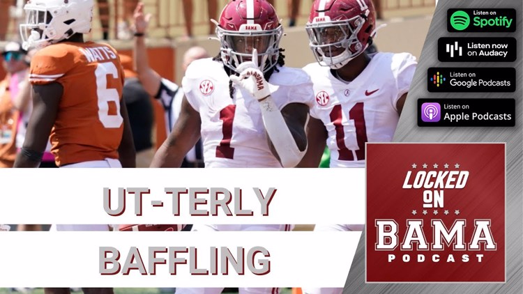 Reactions from Alabama football's close call with the Texas Longhorns