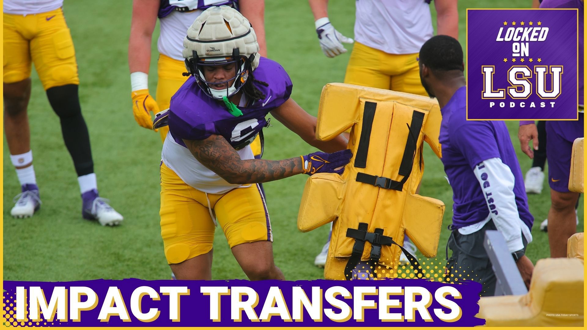 Brian Kelly raved about his transfer and discussed noticeable improvement at the safety position. We also discuss LSU Basketball declining an NIT invite