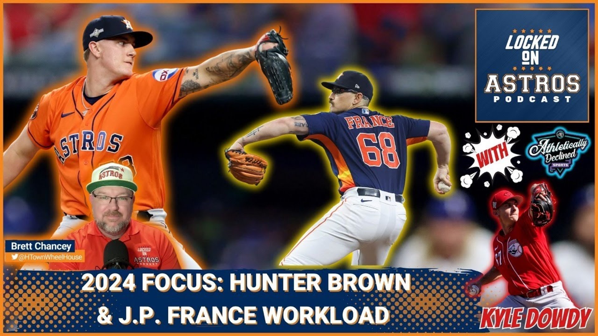 Astros Hunter Brown And J P France Workload W Former Mlb Pitcher