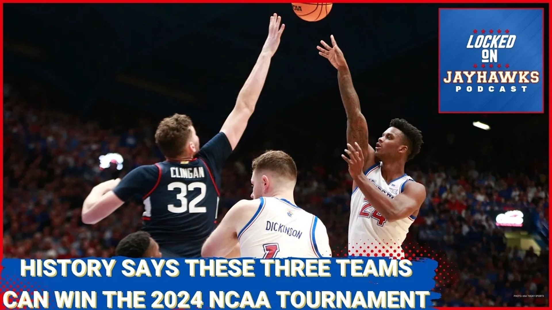 History and past parameters tell us three teams can win the National Championship in 2024 NCAA Tournament. Will those stats be right or wrong?