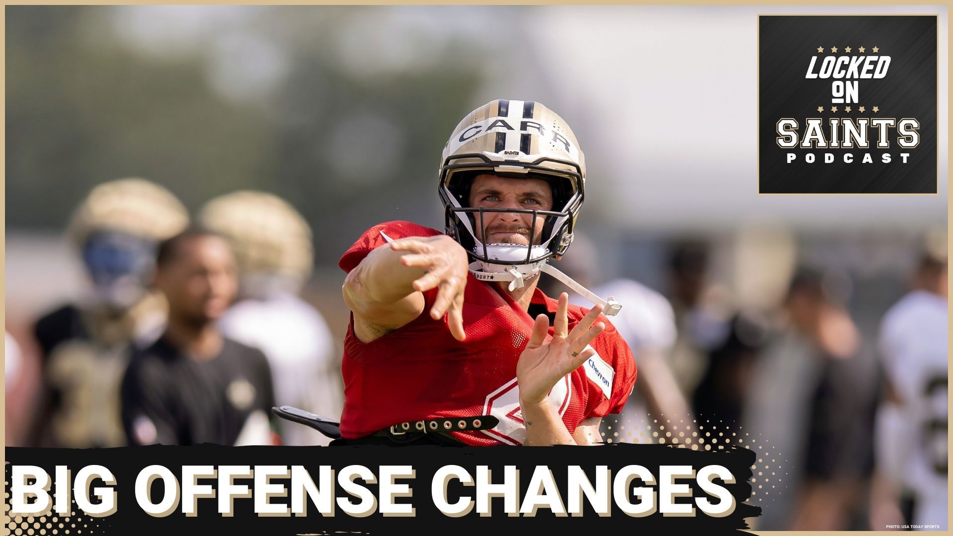 New Orleans Saints offensive coordinator Klint Kubiak is preparing Derek Carr and the Saints offense to be better prepared for what opposing defenses are doing.