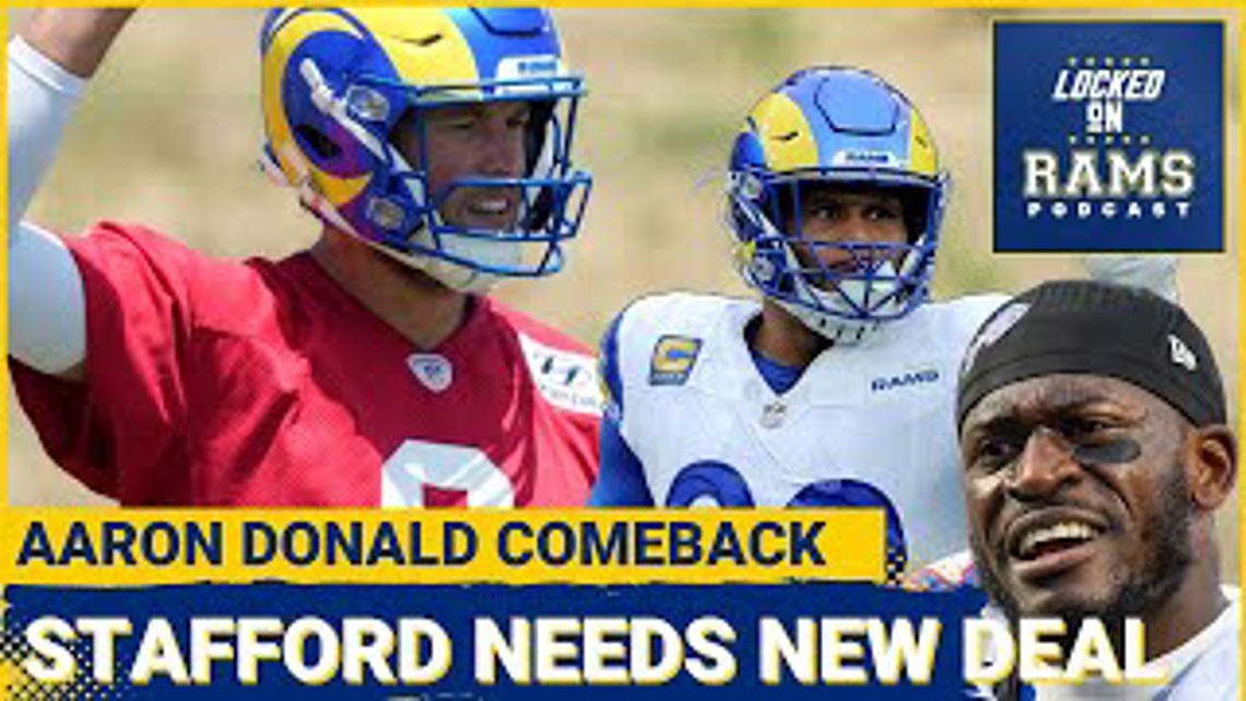 Matthew Stafford New Contract Update, Rams Teammates Want Aaron Donald ...