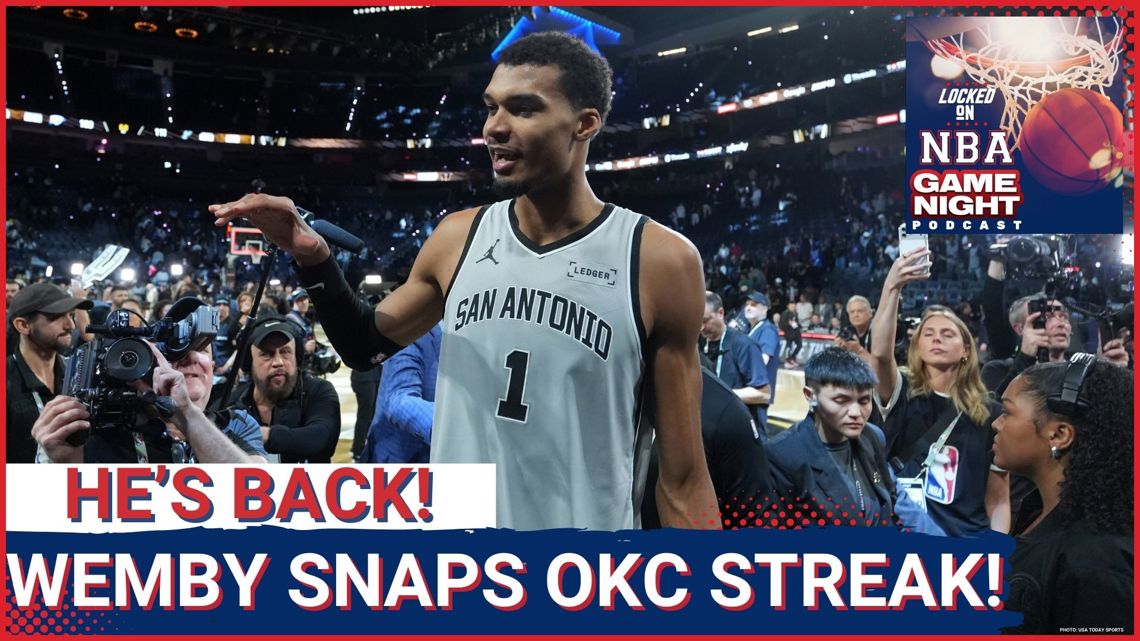 WEMBY EFFECT: San Antonio Spurs SHOCK Oklahoma City Thunder as Victor Wembanyama DOMINATES Return