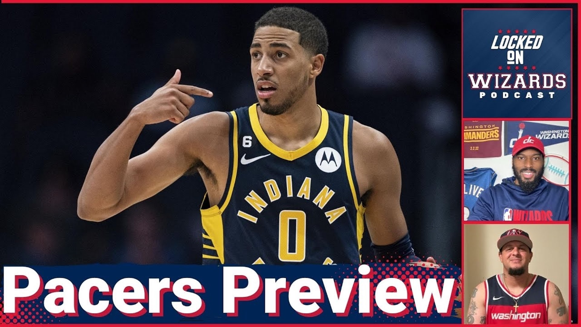 Ed & Brandon preview the Wizards season opener vs. the Indiana Pacers. They also do over/under player predictions. Finally, they do a game prediction.