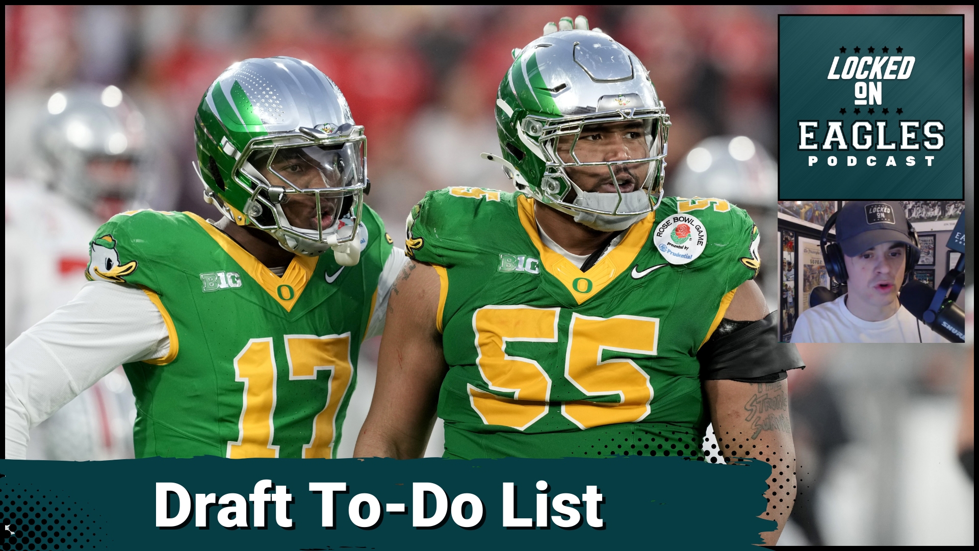 After the Philadelphia Eagles main moves of free agency have been made, what should be at the top of Howie Roseman's to-do list for the 2025 NFL Draft?