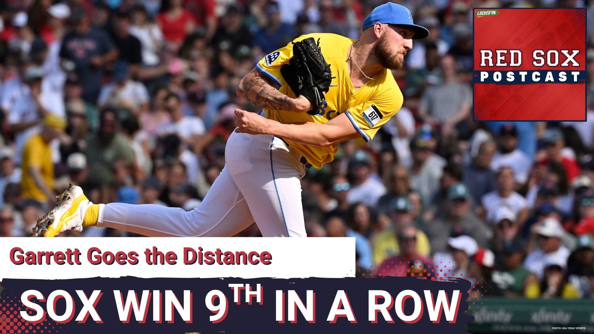 Garrett Crochet tossed his 1st career complete game & shutout in the Red Sox 1-0 win over the Rays Saturday afternoon at Fenway. Crochet notched his 10th win of 2025