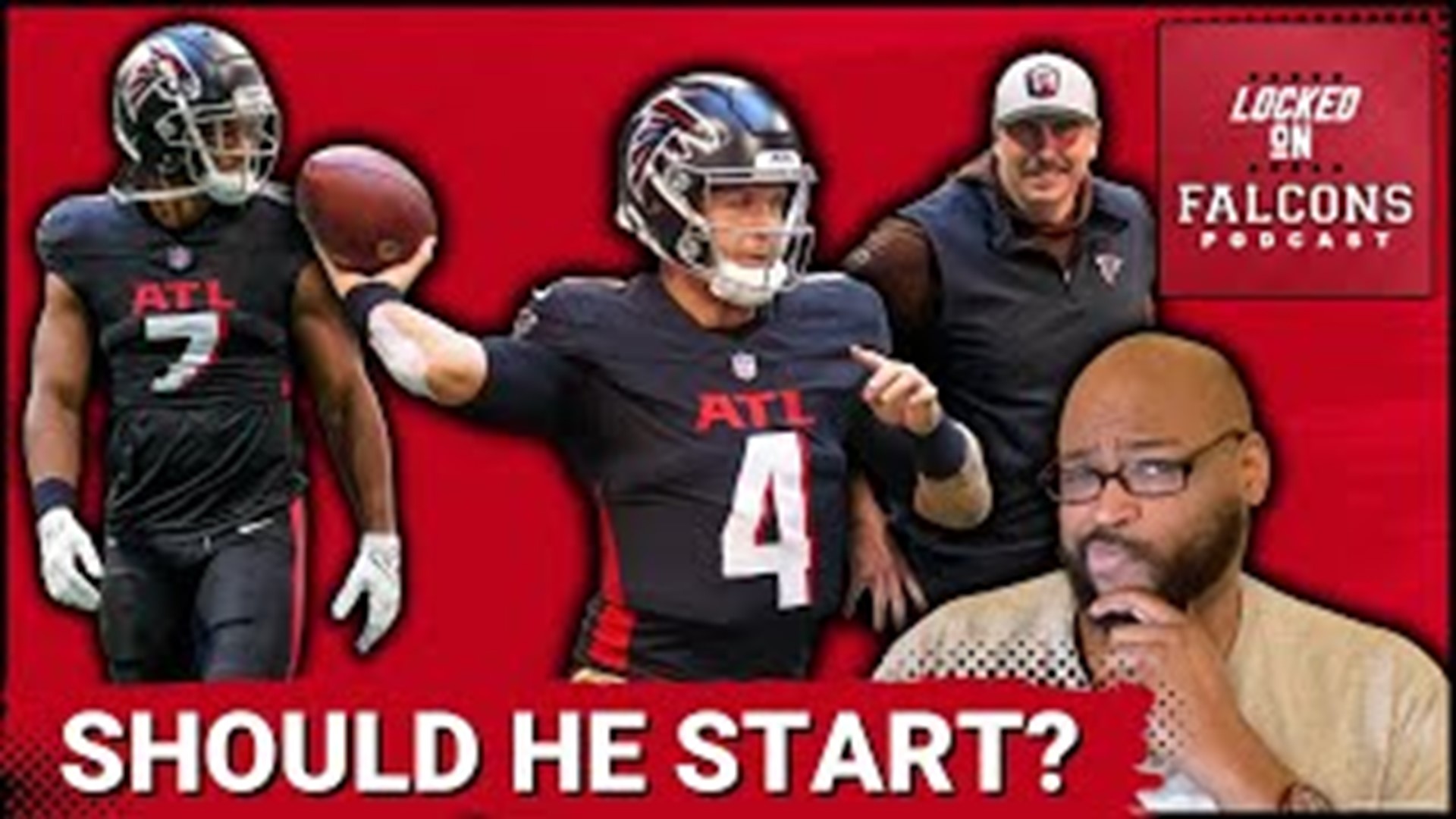 The Atlanta Falcons decided to start quarterback Taylor Heinicke for the second consecutive game earlier this week.