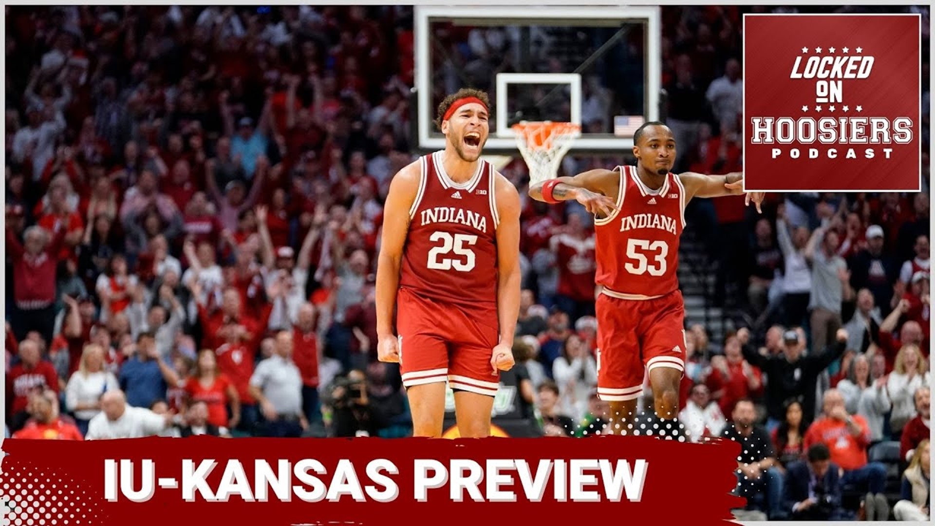 Trayce Jackson-Davis, Jalen Wilson square off as IU meets Kansas. Indiana Hoosiers podcast