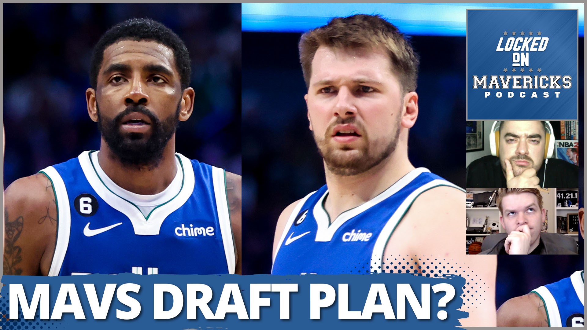 Nick Angstadt & Isaac Harris answer your questions about the Dallas Mavericks Draft plan and what they should do to help Luka Doncic & Kyrie Irving.