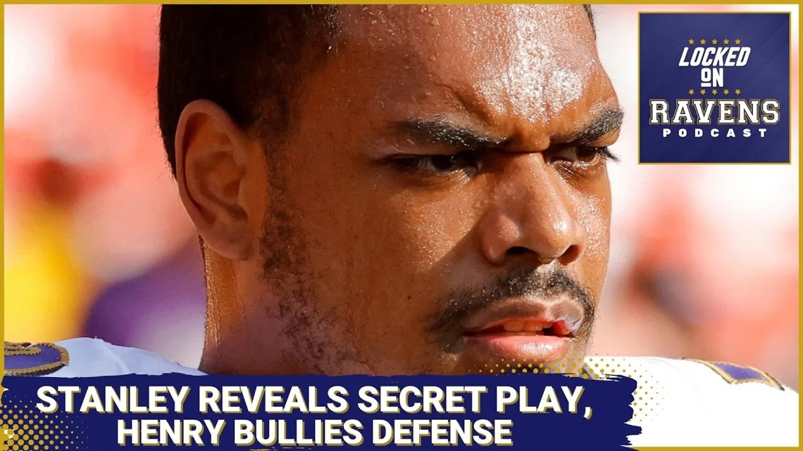 Ronnie Stanley reveals Baltimore Ravens' top-secret play, Derrick Henry ...