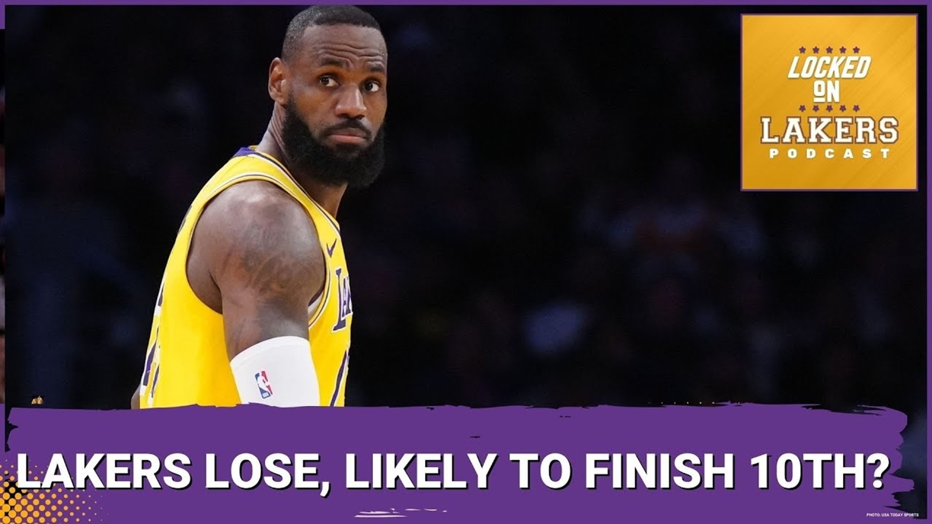 The Lakers have been the beneficiaries of good health from LeBron James and Anthony Davis... until right about now.