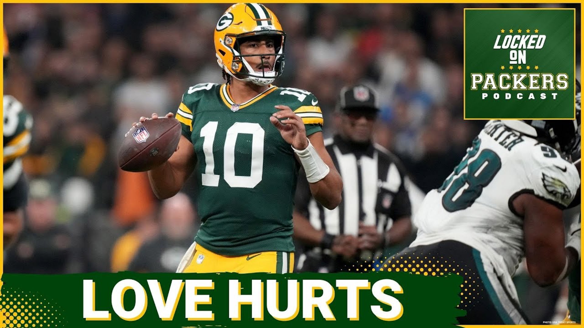 Jordan Love played one of his worst games since he's become the full-time starter, penalties killed drives and even then the Packers had a chance to beat the Eagles.