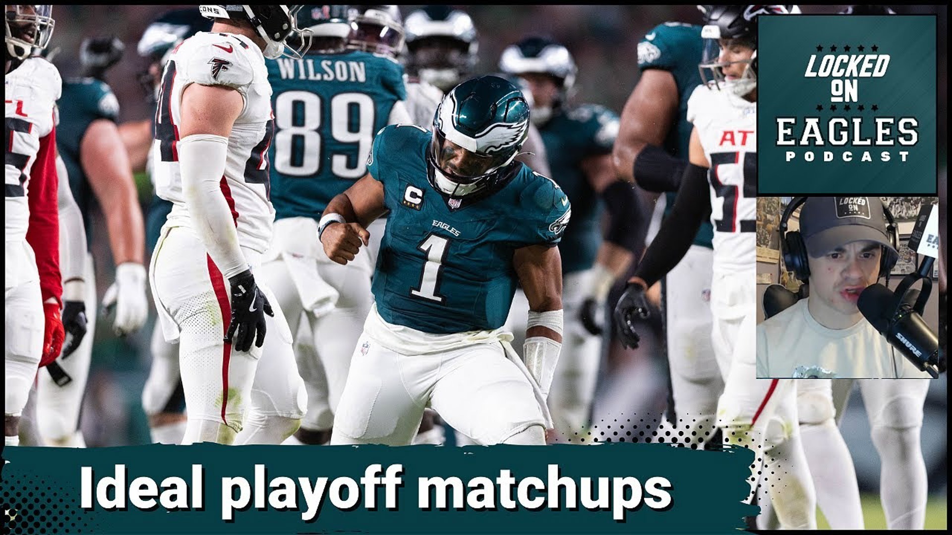 Who would be the most ideal playoff opponents for the Philadelphia Eagles if they don't get the #1 seed in the NFC?