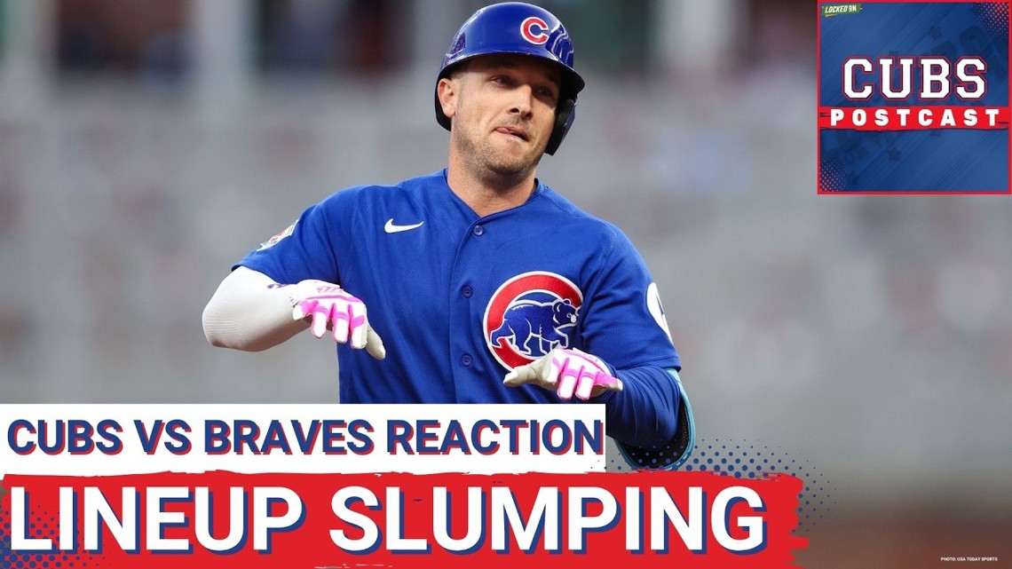CUBS POSTCAST: The Chicago Cubs lineup is in an UGLY 3 game slump, lose ...