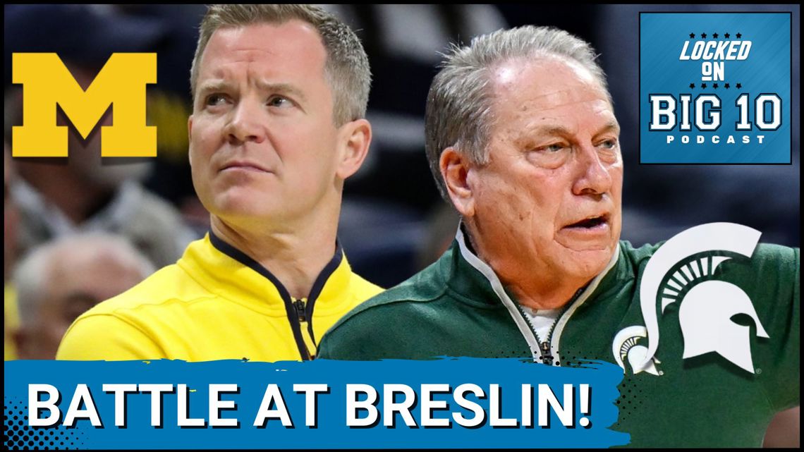 PURE MICHIGAN! Michigan at Michigan State FIGHT for FIRST Place! | MEL TUCKER Case Dropped!