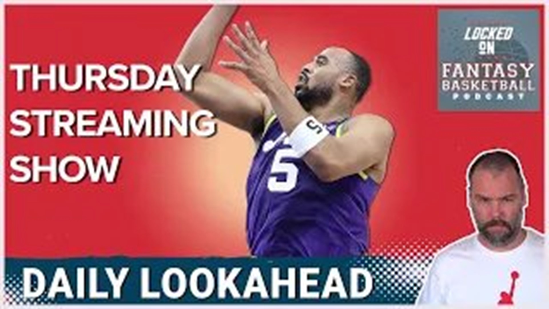 In this episode of Locked On Fantasy Basketball, Josh Lloyd delves into Thursday's 8-game NBA slate. We analyze Talen Horton-Tucker's rising value in Utah.