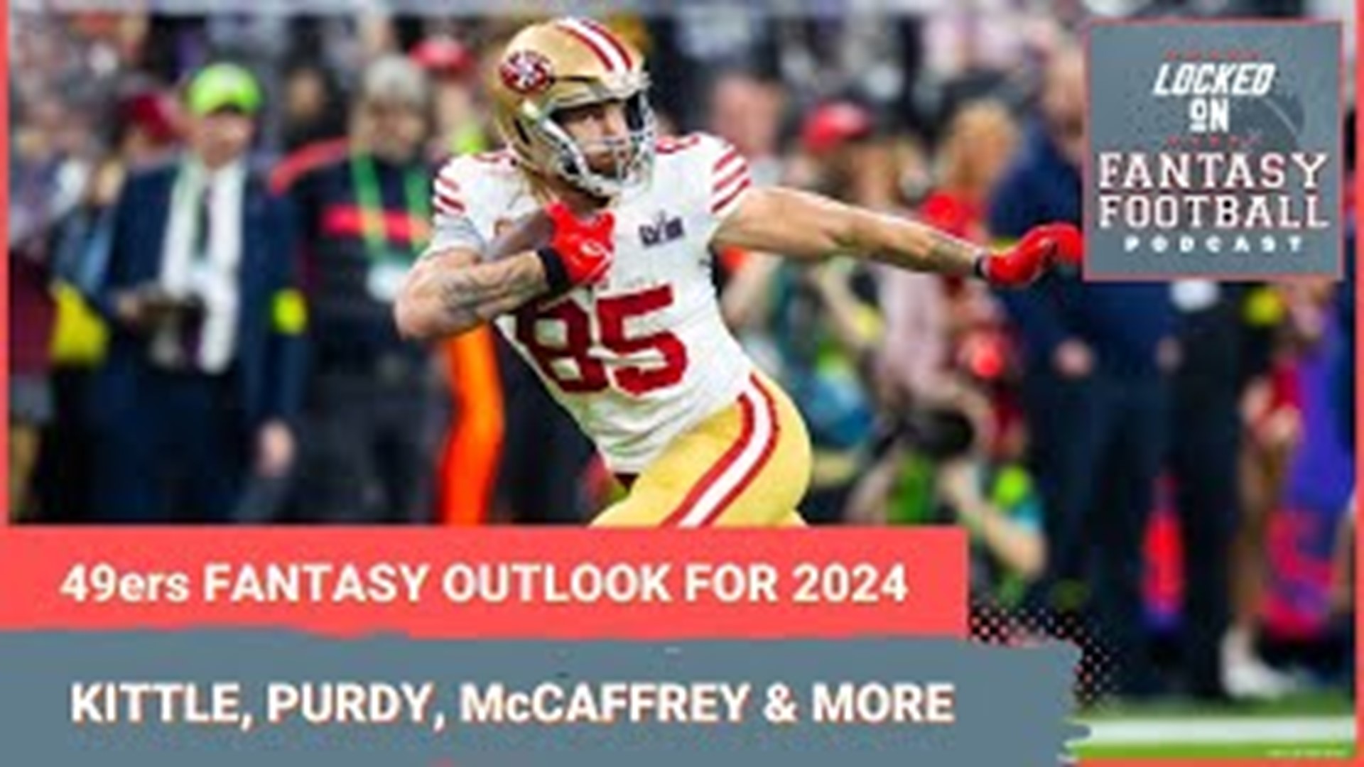 NFL.com's Michelle Magdziuk is joined by special guest Rob "Stats" Guerrera to discuss the 2024 fantasy outlook for the 49ers stacked offense including Brock Purdy.