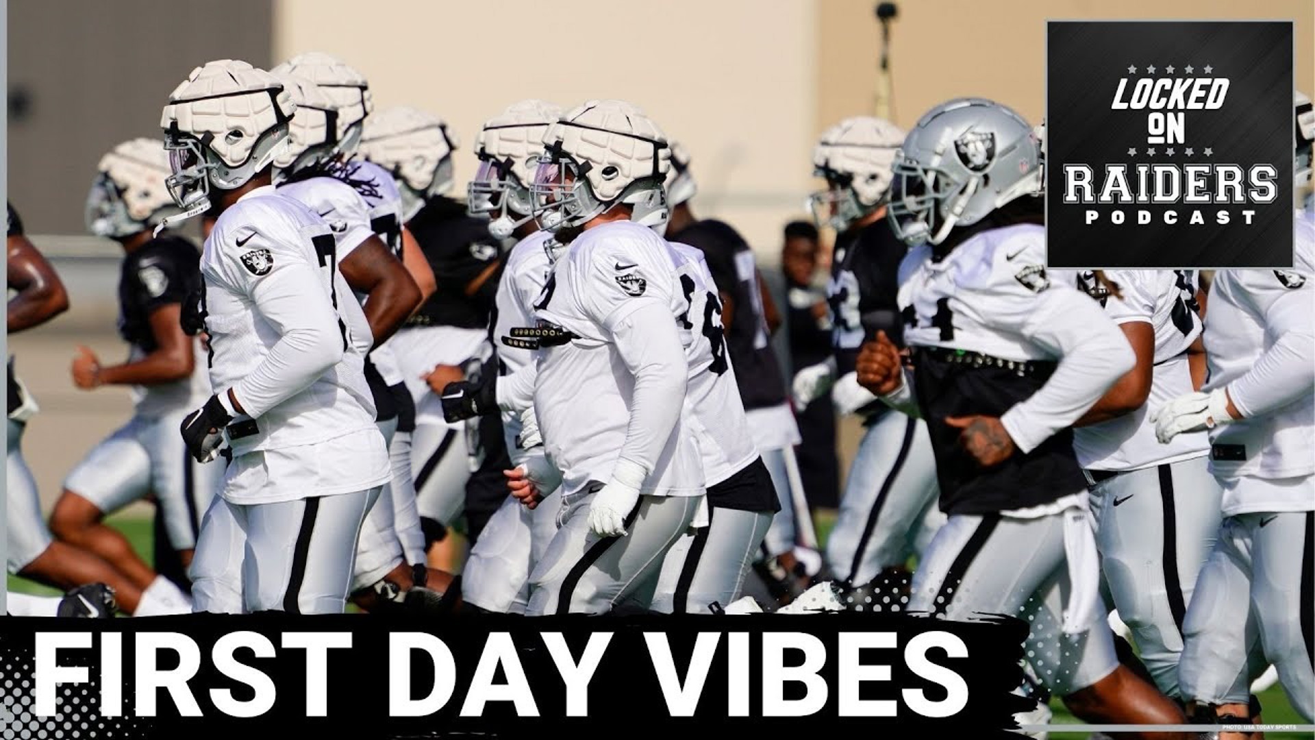 Las Vegas Raiders Day 1 Training Camp first day of school vibes