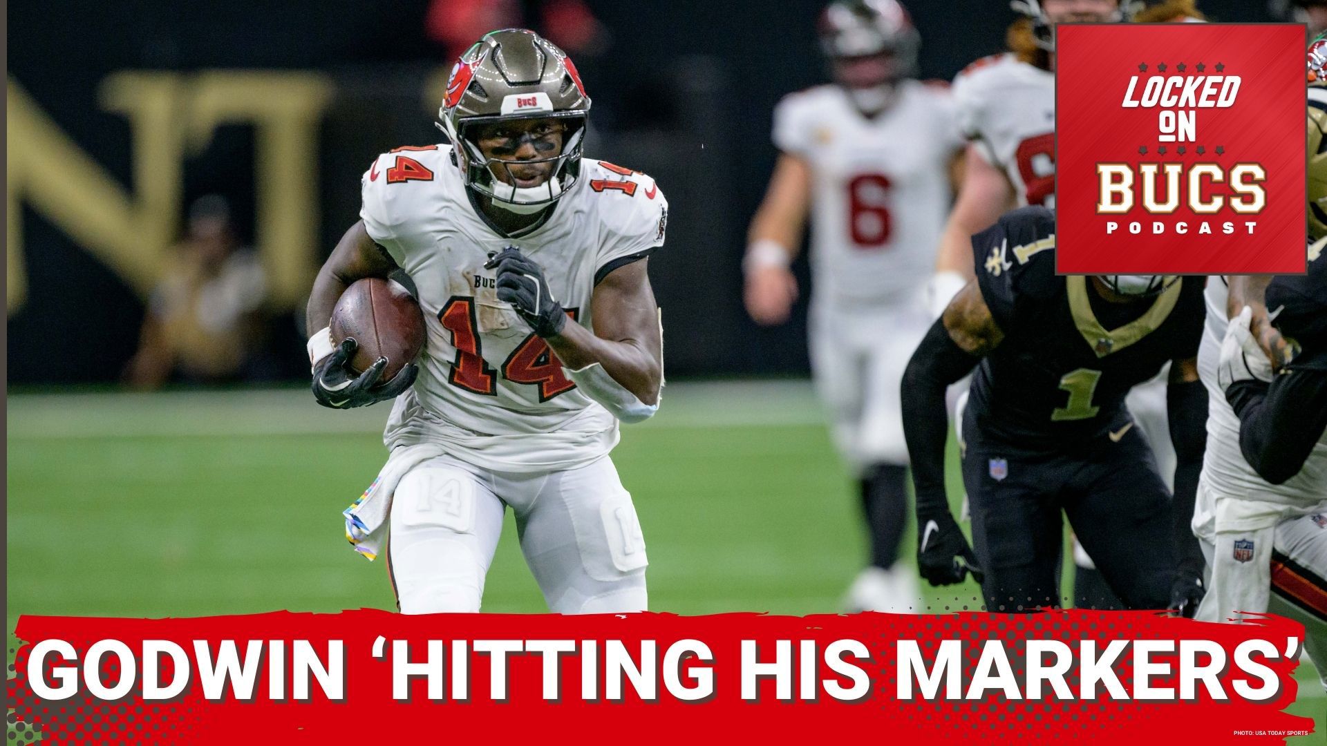 Jason Licht talked about Chris Godwin's road to recovery as well as nearly losing him to the team with the "blank check". Mock drafts not sure Bucs' direction