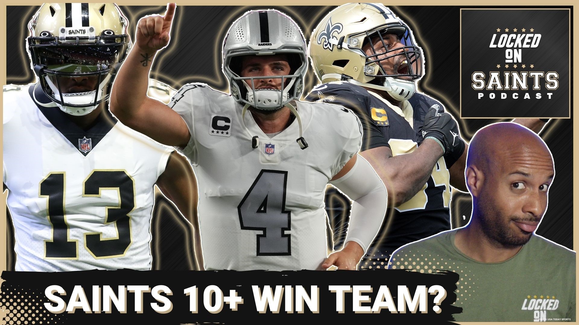 The New Orleans Saints should be a 10+ win team with Derek Carr, Cameron Jordan and Michael Thomas along with a favorable schedule.
