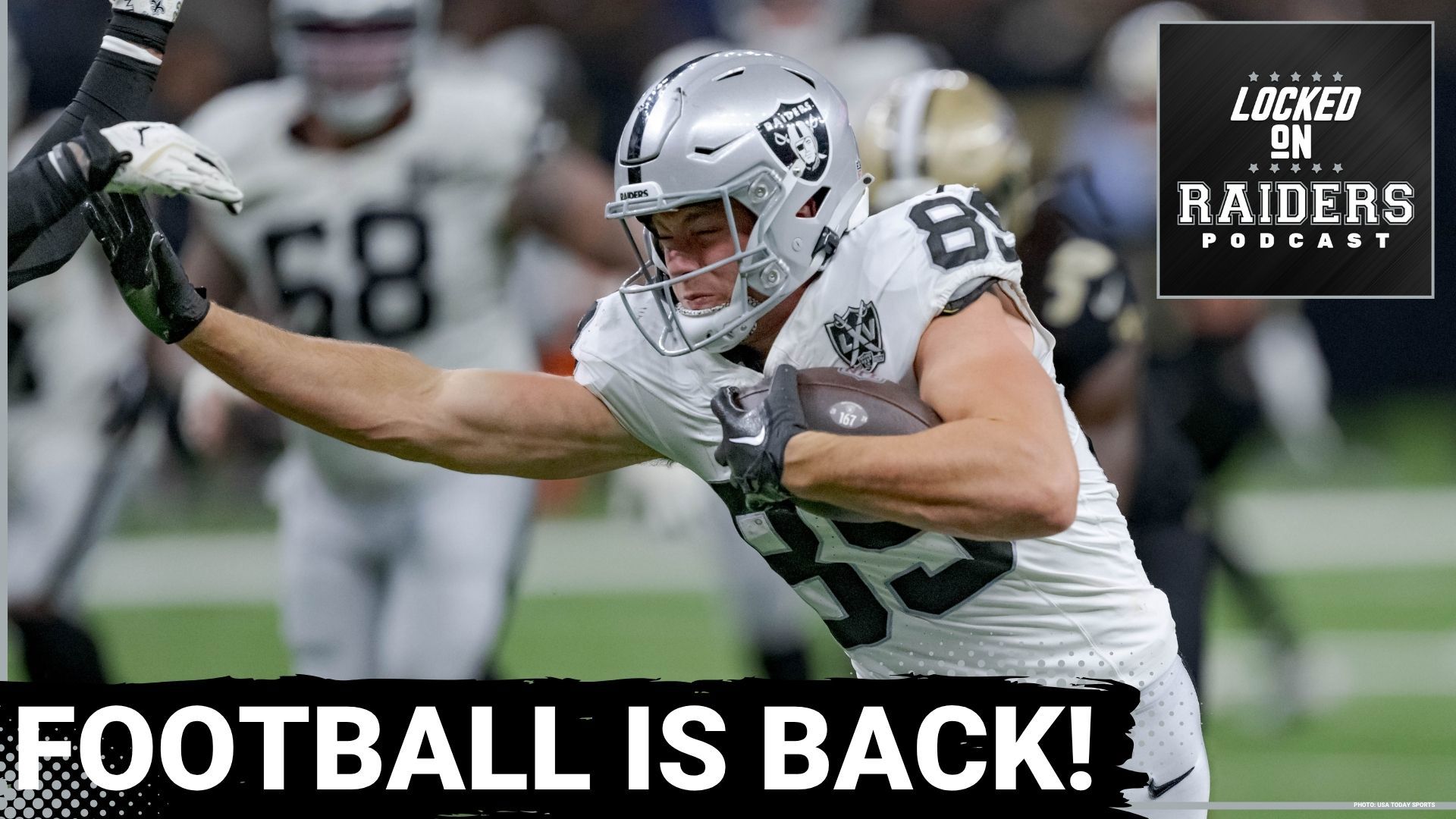 Raiders gameday is finally here, first opportunity to see the 2025 Raiders and see why they're getting love from National Media. Plus, Q's convo with Michael Mayer.