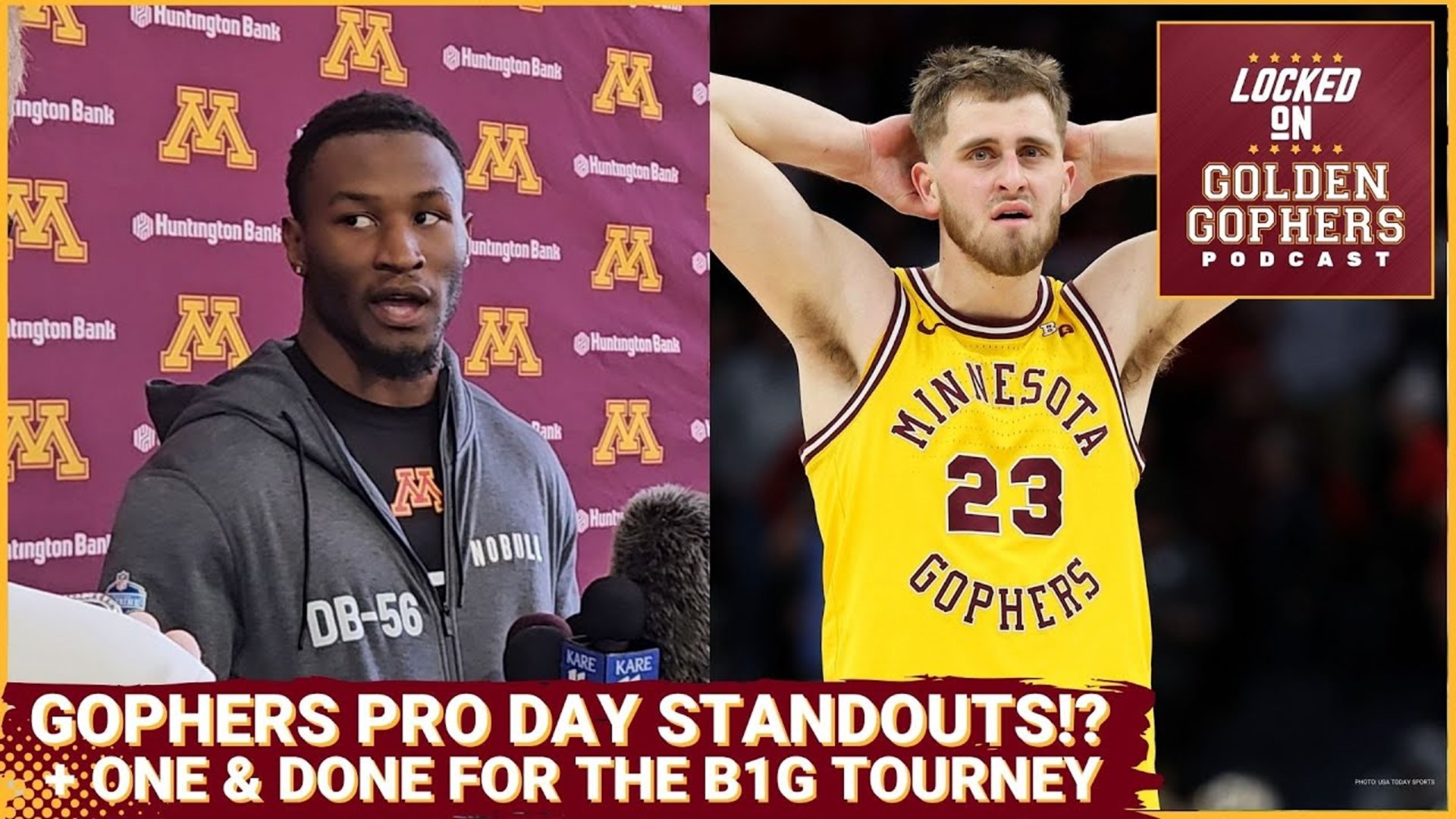 On today's Locked On Golden Gophers, host Kane Rob, , discusses how the Minnesota Gophers pro day event went and also a first look at the new QB, Max Brosmer