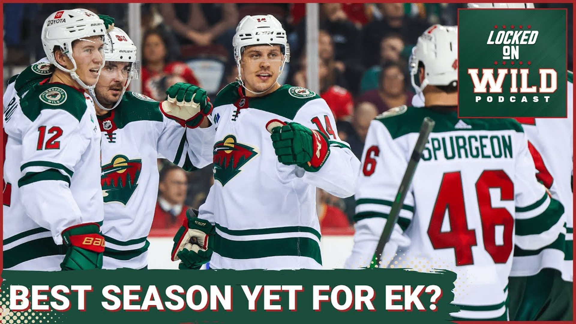 Joel Eriksson Ek Keeps getting Better and Better Every Season! #minnesotawild #mnwild