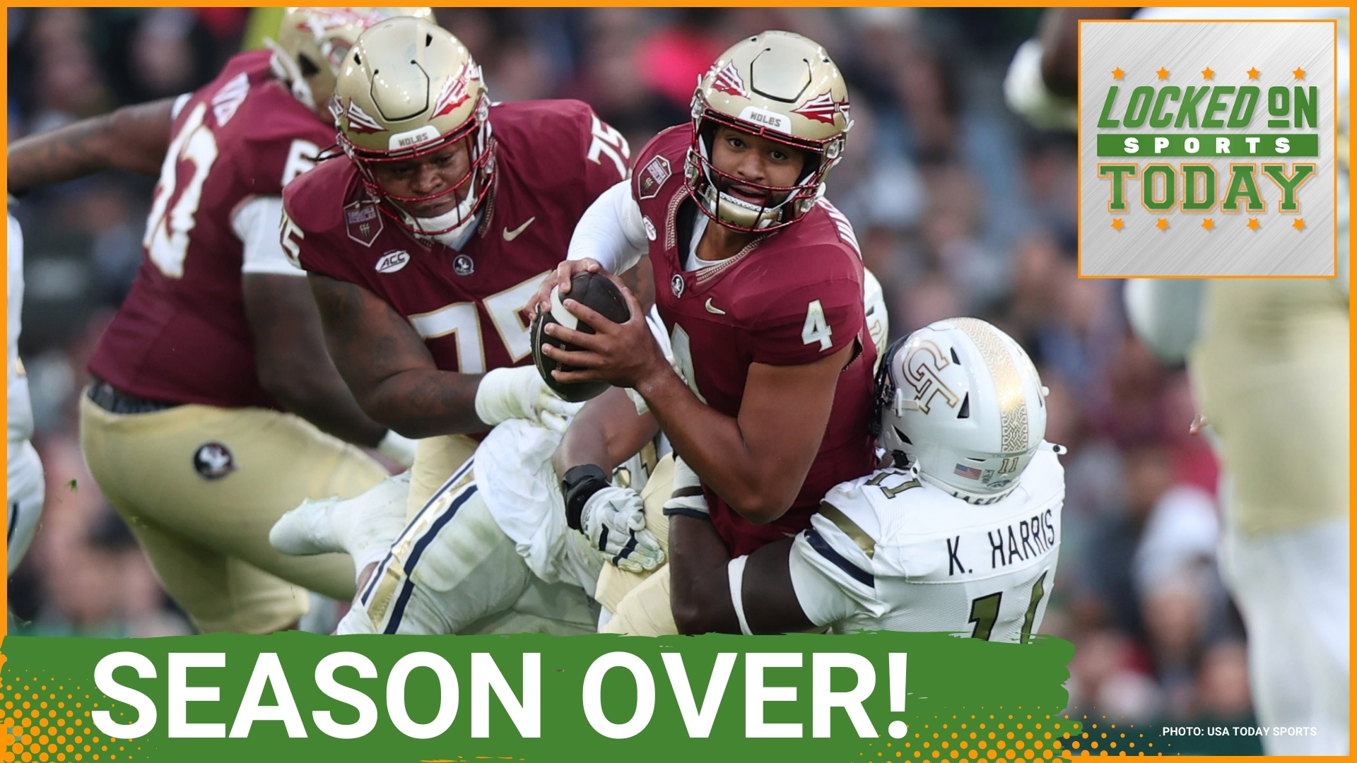 Is the season already over for the Florida State Seminoles? Also, the health of Joe Burrow will determine the AFC North. And the Bengals are staring at disaster.