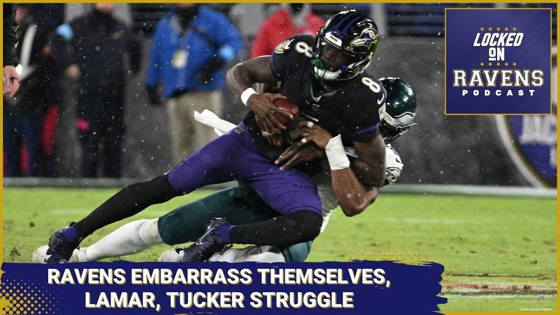 Baltimore Ravens EMBARRASS themselves vs. Eagles as Lamar Jackson