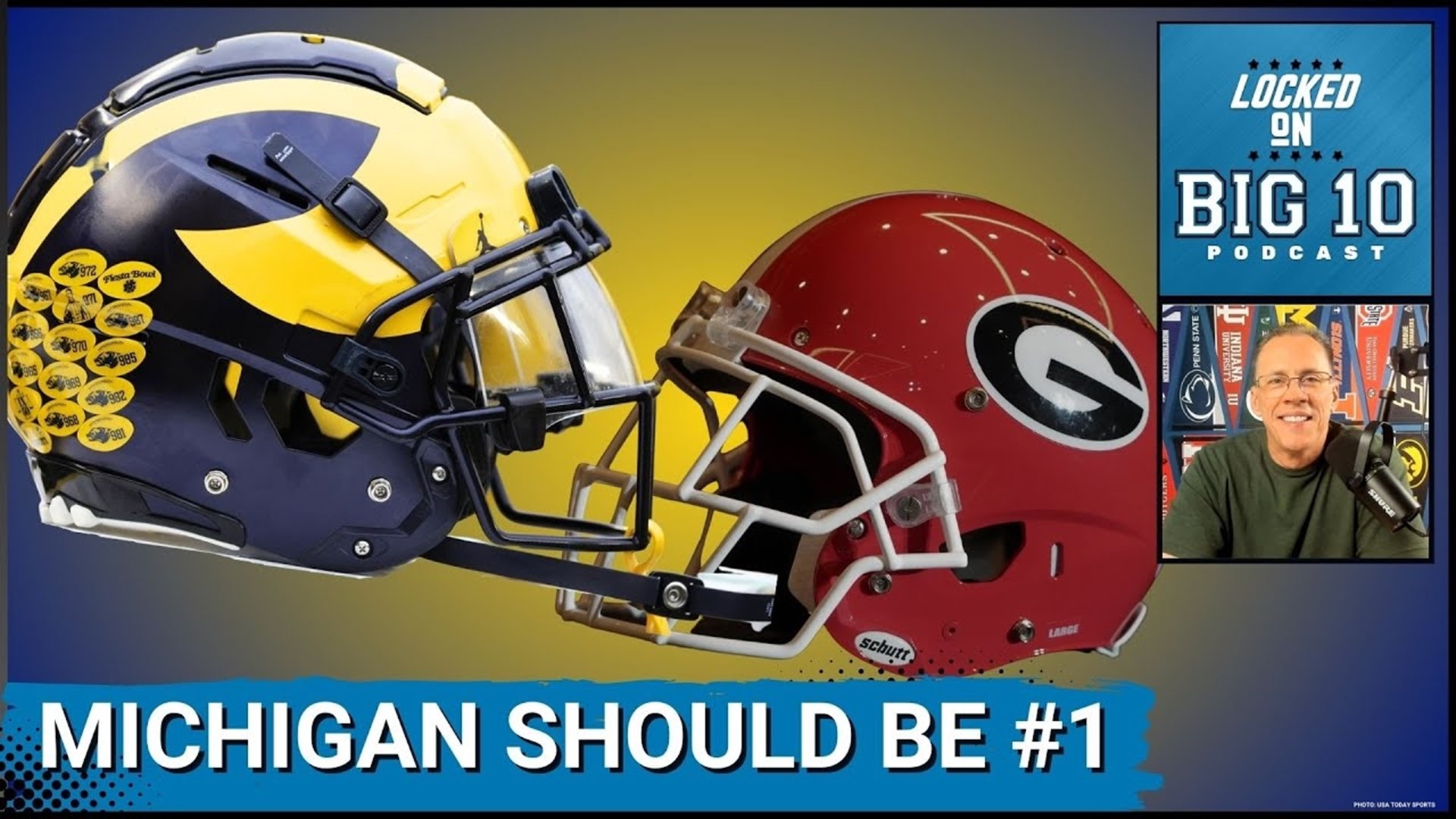 The mighty Michigan Wolverines football team is better than the top ranked Georgia Bulldogs.  Let the debate begin!