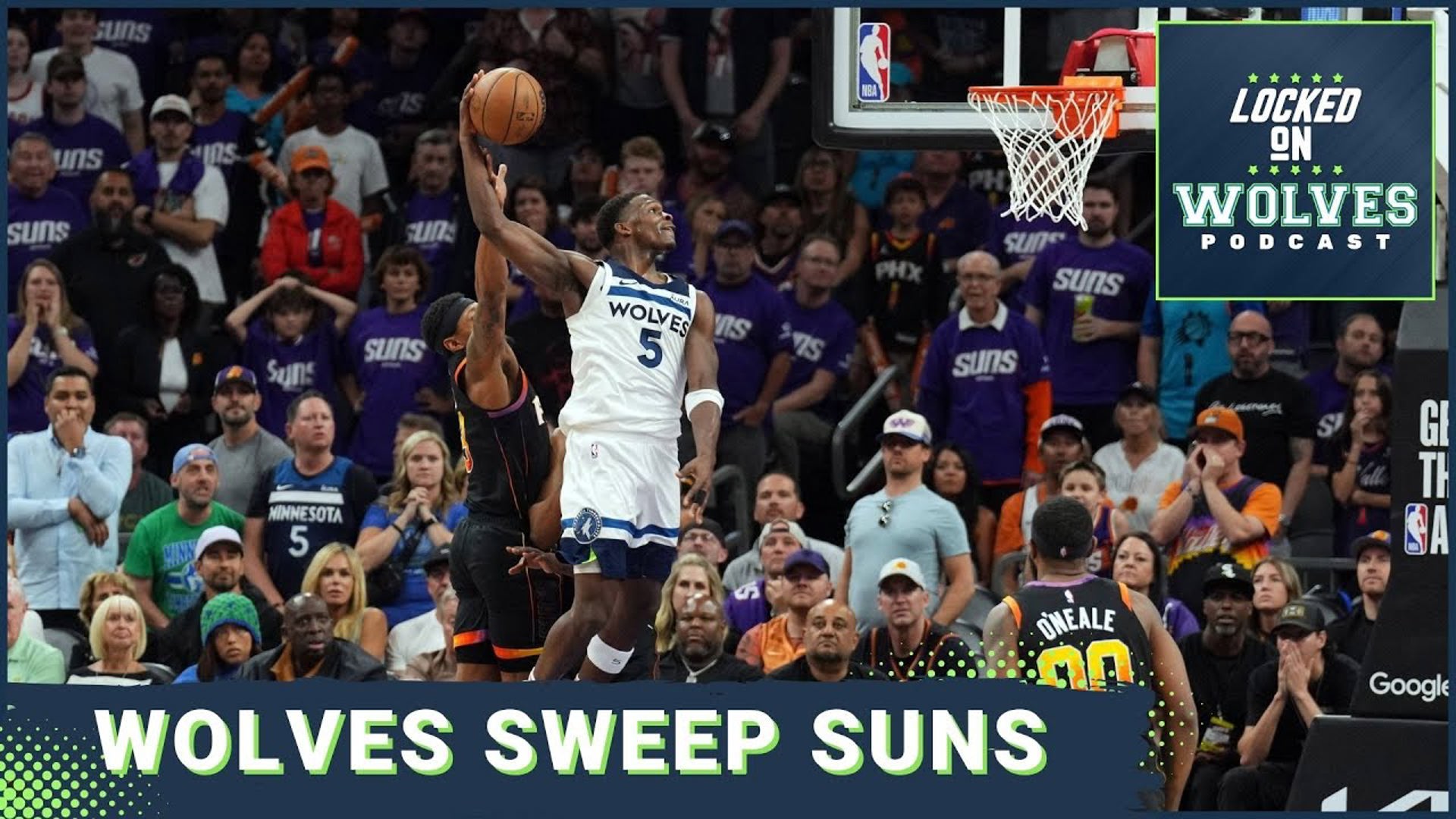 Anthony Edwards drops 40, Karl-Anthony Towns double-doubles as Minnesota Timberwolves sweep the Suns