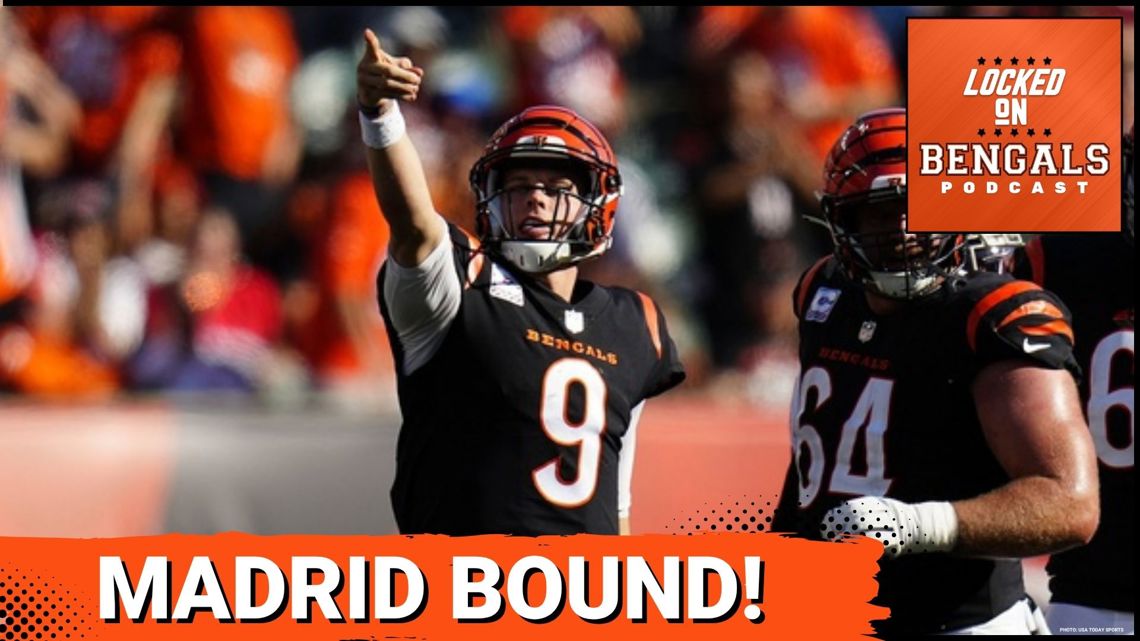¡Bengals en España! Joe Burrow, Bengals Head to Spain for Huge International Showcase