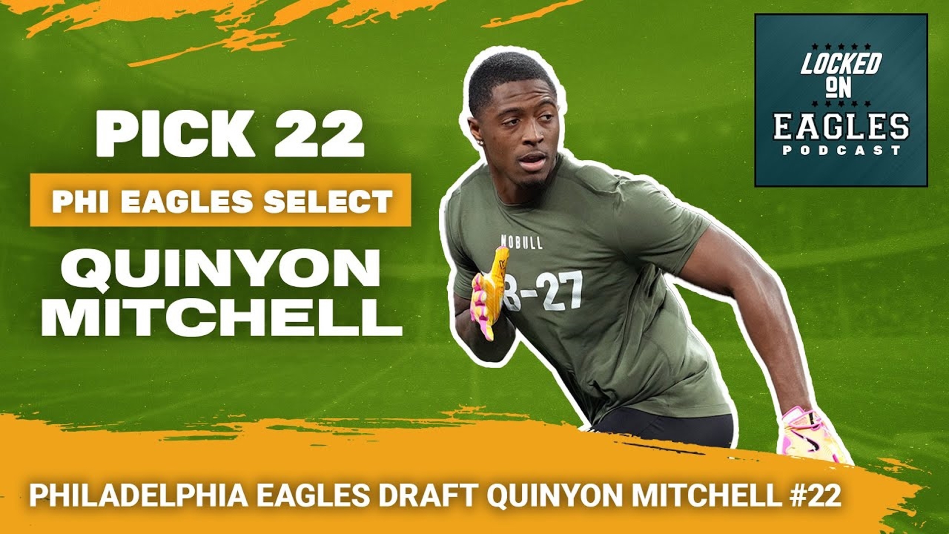Philadelphia Eagles Pick Quinyon Mitchell 2024 NFL Draft Coverage
