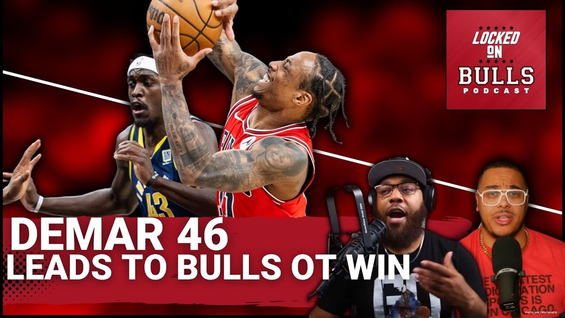 Haize & Pat The Designer discuss the Bulls OT victory over the Pacers & DeMar's 46 point night. The guys also talk about Coby White going down.