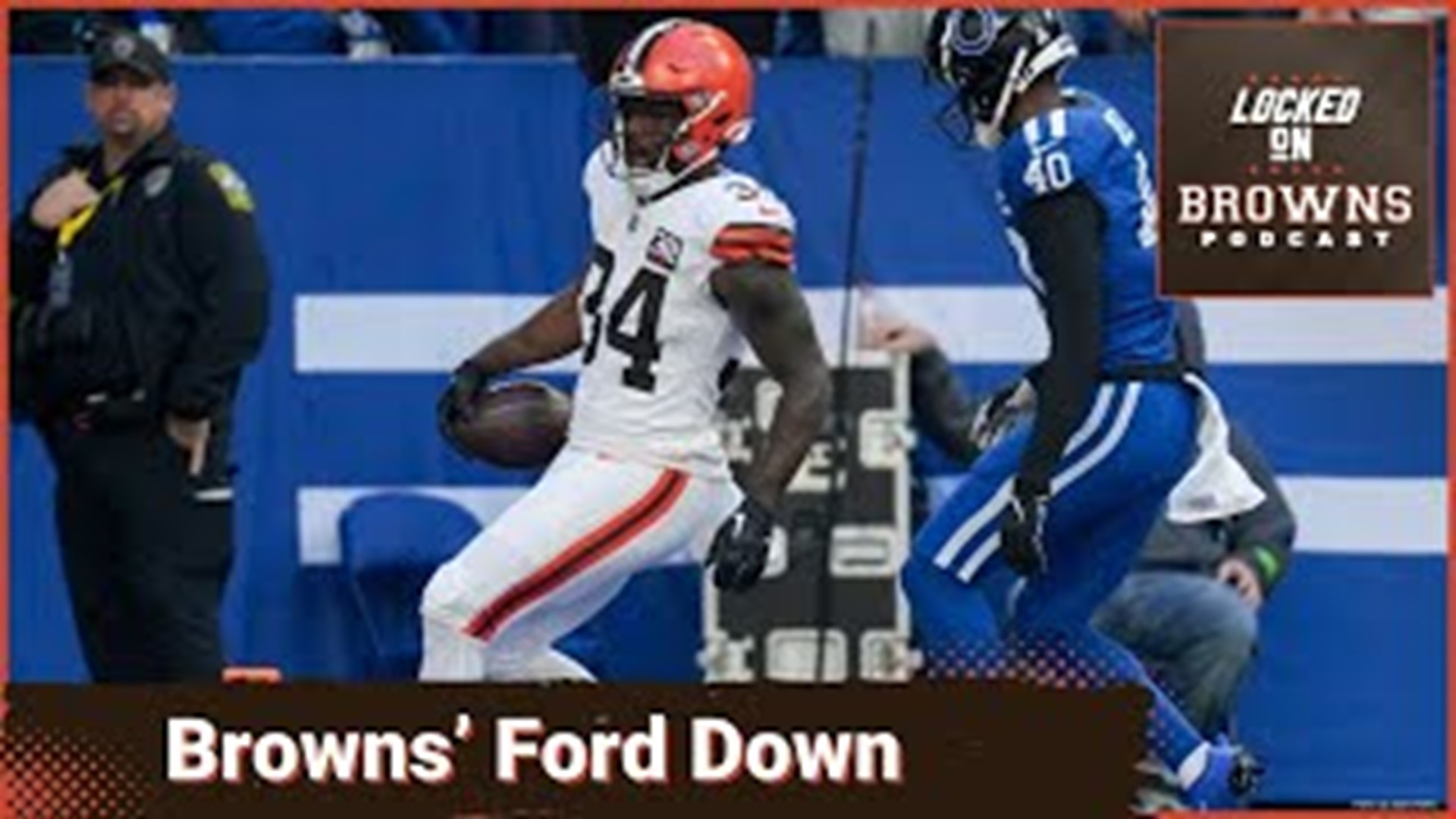 The Cleveland Browns received more bad news on the injury front as second year running back Jerome Ford will miss at least this week's game at Seattle with an ankle