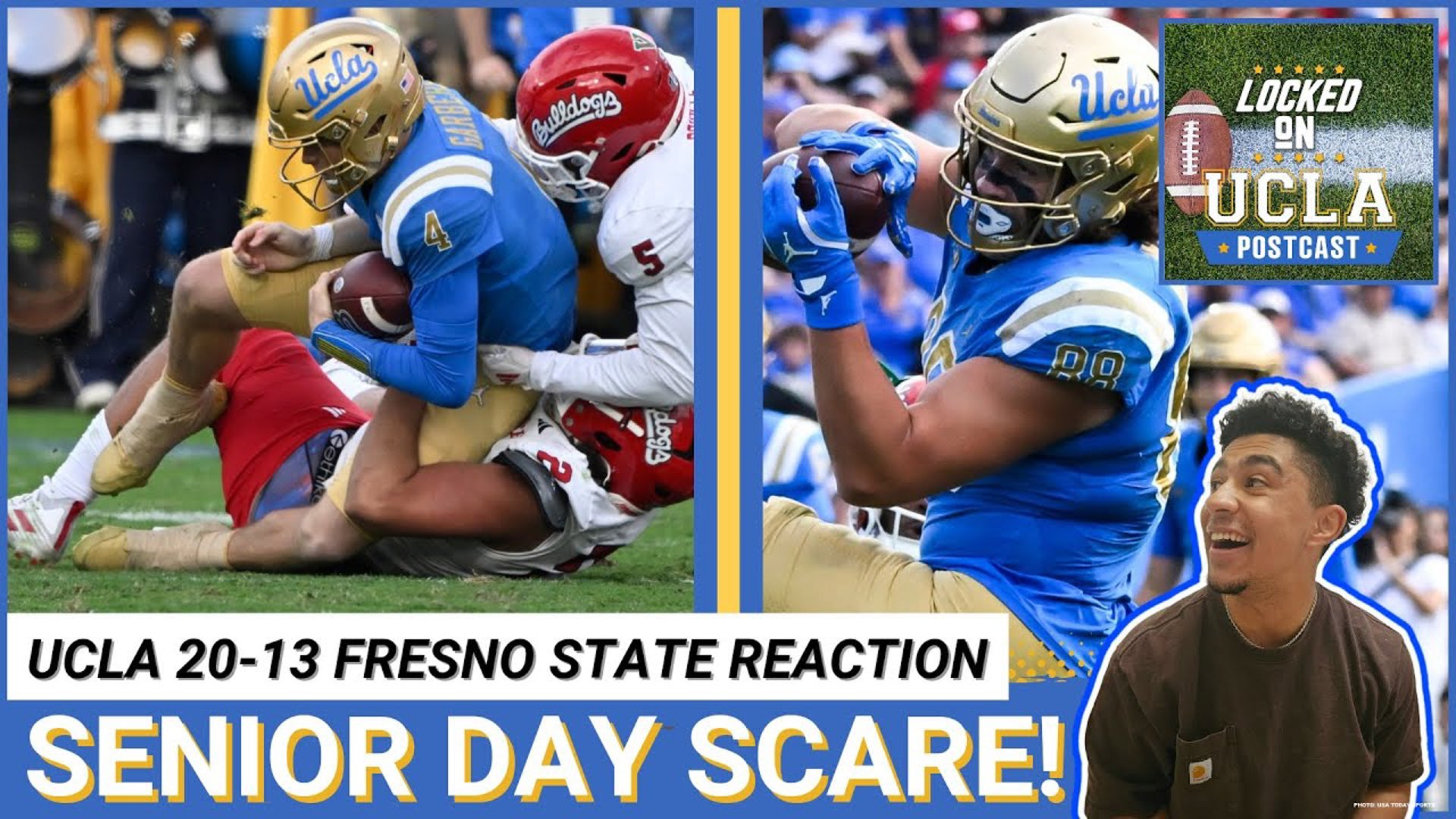 LOCKED ON UCLA POSTCAST Bruins score late to survive Senior Day vs